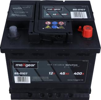 Maxgear 545412040 D722 - Startovací baterie www.parts5.com