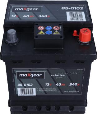 Maxgear 540406034 D722 - Стартов акумулатор www.parts5.com