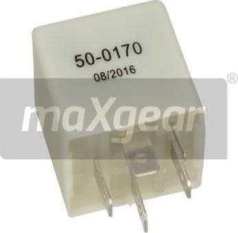 Maxgear 50-0170 - Relay, fuel pump www.parts5.com