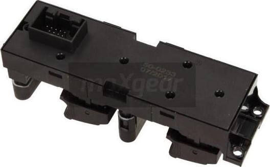 Maxgear 50-0233 - Switch, door lock system www.parts5.com