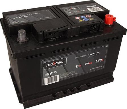 Maxgear 574104068 D722 - Starter Battery www.parts5.com