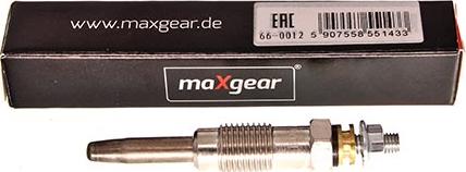 Maxgear 66-0001 - Glow Plug www.parts5.com