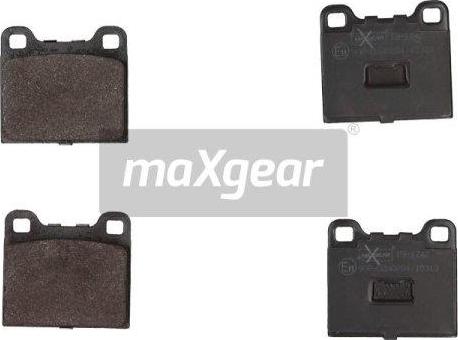 Maxgear 19-1742 - Brake Pad Set, disc brake www.parts5.com