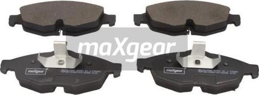 Maxgear 19-2967 - Brake Pad Set, disc brake www.parts5.com