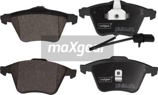 Maxgear 19-2881 - Brake Pad Set, disc brake www.parts5.com
