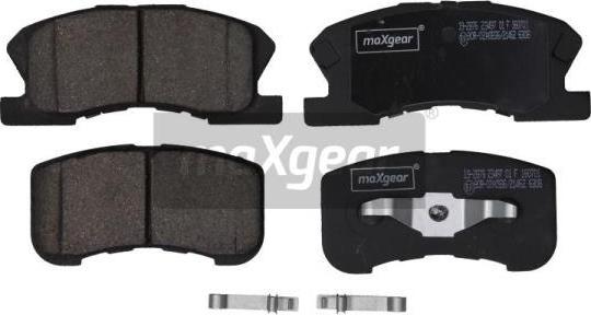 Maxgear 19-2876 - Brake Pad Set, disc brake www.parts5.com