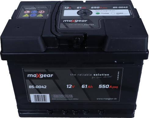 Maxgear 85-0042 - Startovací baterie www.parts5.com