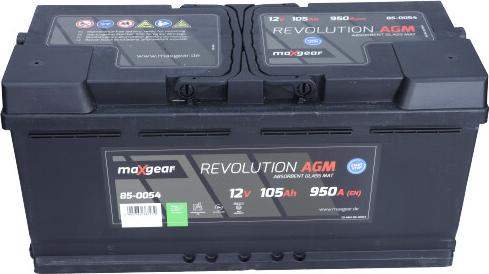 Maxgear 85-0054 - Startovací baterie www.parts5.com