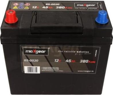 Maxgear 85-0020 - Starter Battery www.parts5.com