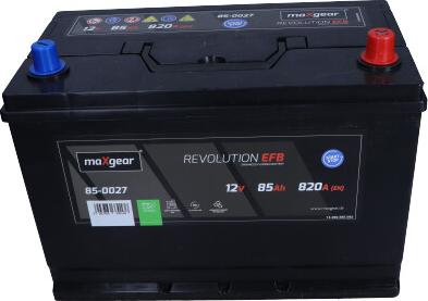 Maxgear 85-0027 - Starter Battery www.parts5.com