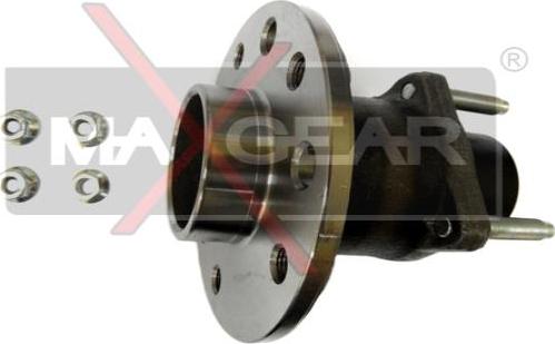 Maxgear 33-0278 - Wheel hub, bearing Kit www.parts5.com