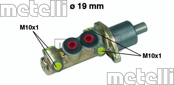 Metelli 05-0061 - Brake Master Cylinder www.parts5.com