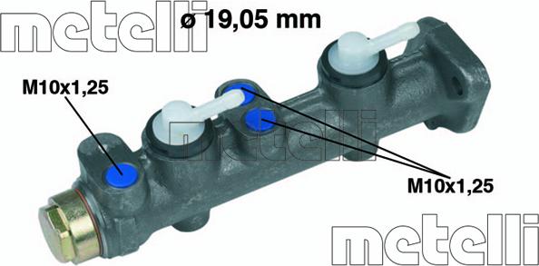 Metelli 05-0063 - Brake Master Cylinder www.parts5.com