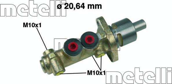 Metelli 05-0149 - Brake Master Cylinder www.parts5.com
