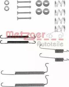 Metzger 105-0628 - Accessory Kit, brake shoes www.parts5.com