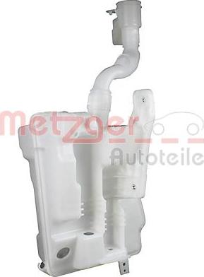 Metzger 2140342 - Washer Fluid Tank, window cleaning www.parts5.com