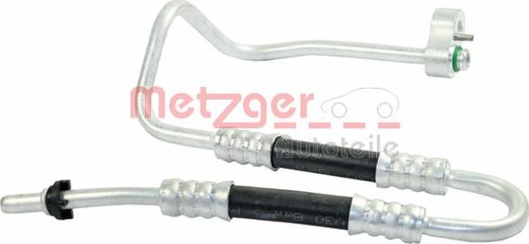 Metzger 2360049 - High / Low Pressure Line, air conditioning www.parts5.com