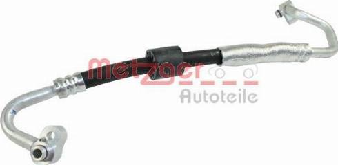 Metzger 2360059 - High / Low Pressure Line, air conditioning www.parts5.com