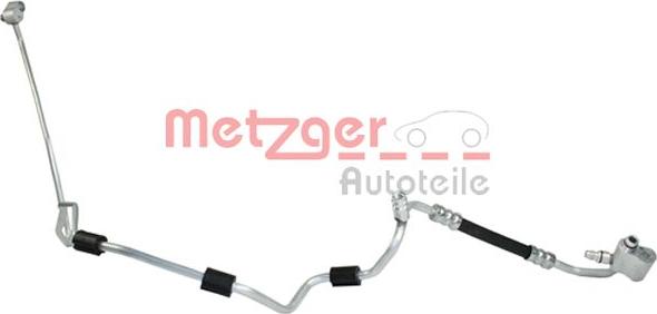 Metzger 2360060 - High / Low Pressure Line, air conditioning www.parts5.com