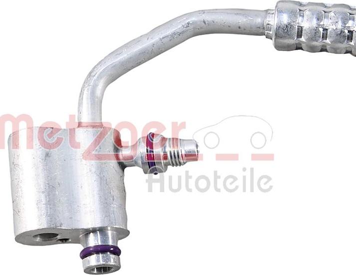 Metzger 2360060 - High / Low Pressure Line, air conditioning www.parts5.com