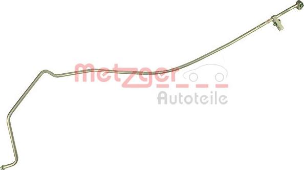 Metzger 2360016 - High / Low Pressure Line, air conditioning www.parts5.com