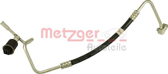 Metzger 2360018 - High Pressure Line, air conditioning www.parts5.com