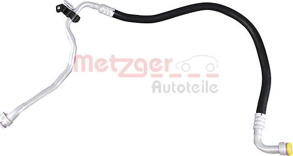 Metzger 2360085 - Low Pressure Line, air conditioning www.parts5.com