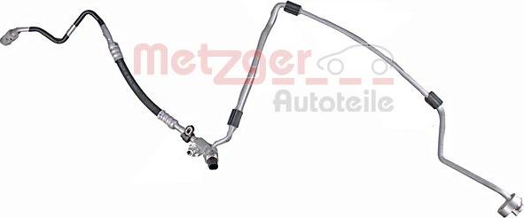 Metzger 2360083 - High Pressure Line, air conditioning www.parts5.com