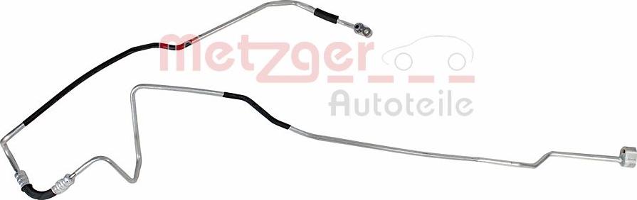 Metzger 2360139 - High Pressure Line, air conditioning www.parts5.com