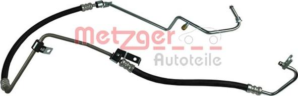 Metzger 2361006 - Hydraulic Hose, steering system www.parts5.com