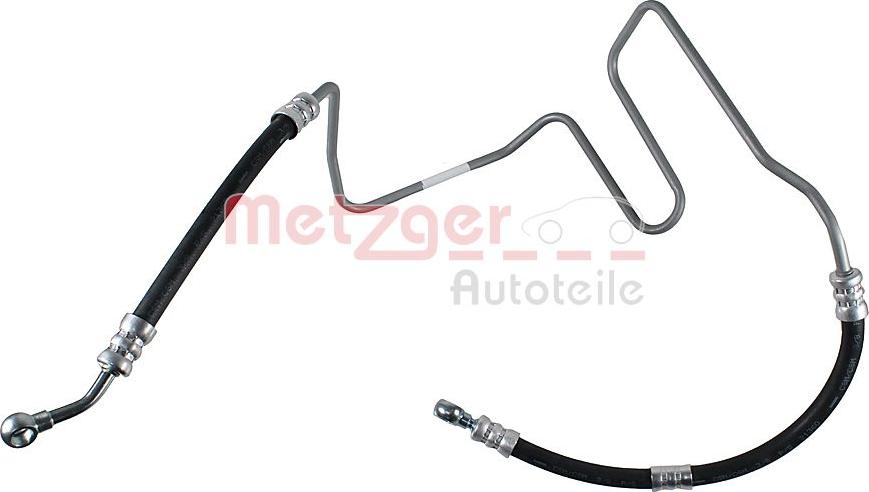 Metzger 2361187 - Hydraulic Hose, steering system www.parts5.com