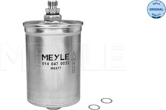 Meyle 014 047 0033 - Топливный фильтр www.parts5.com