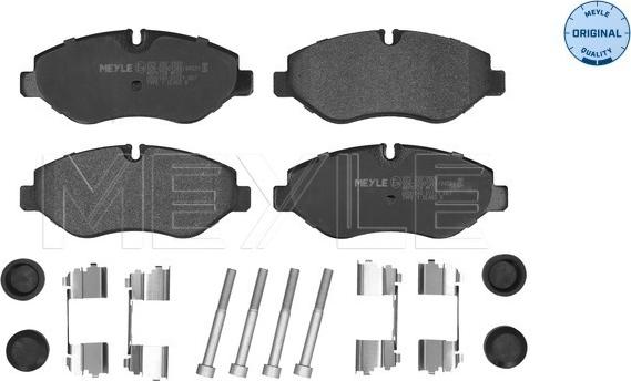 Meyle 025 292 2920 - Brake Pad Set, disc brake www.parts5.com