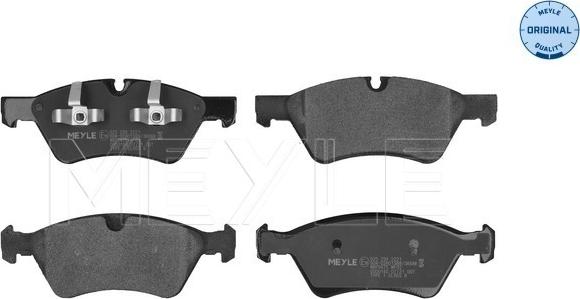 Meyle 025 239 2221 - Brake Pad Set, disc brake www.parts5.com