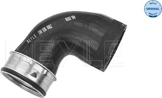 Meyle 100 036 0062 - Charger Intake Air Hose www.parts5.com