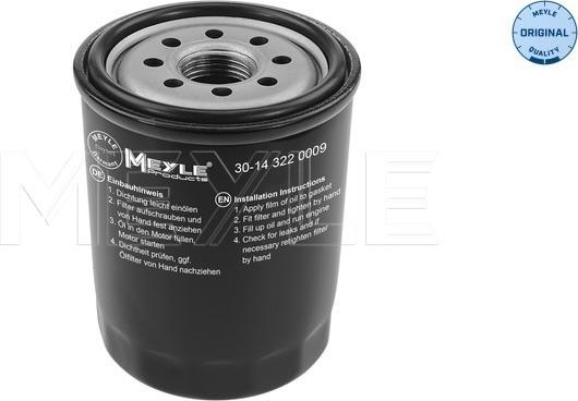 Meyle 30-14 322 0009 - Oil Filter www.parts5.com