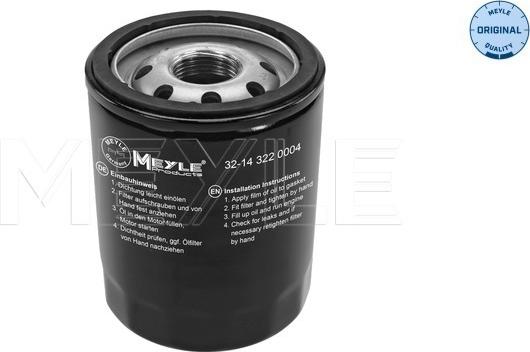 Meyle 32-14 322 0004 - Oil Filter www.parts5.com