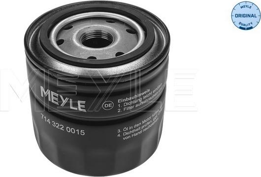 Meyle 714 322 0015 - Oil Filter www.parts5.com