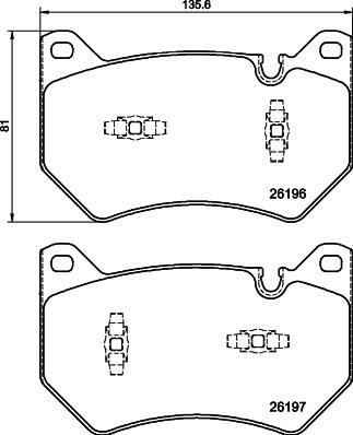 Mintex MDB4169 - Brake Pad Set, disc brake www.parts5.com