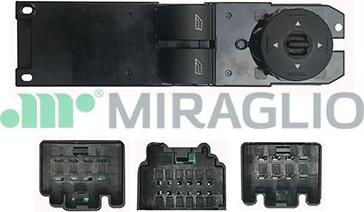 Miraglio 121/FRB76008 - Switch, window regulator www.parts5.com