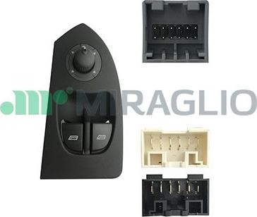 Miraglio 121/FTP76003 - Switch, window regulator www.parts5.com