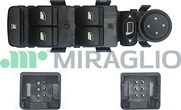 Miraglio 121/PGB76001 - Switch, window regulator www.parts5.com