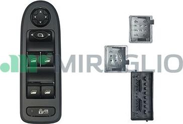 Miraglio 121/PGP76007 - Switch, window regulator www.parts5.com