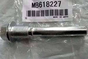 Mitsubishi MB618227 - Guide Bolt, brake caliper www.parts5.com