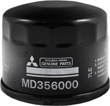 Mitsubishi MD356000 - OIL FILTER www.parts5.com