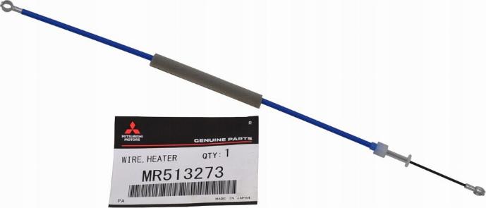 Mitsubishi MR513273 - Cable, heater flap www.parts5.com
