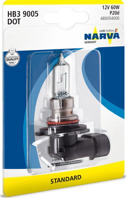 Narva 480054000 - Bulb, spotlight www.parts5.com
