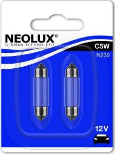 NEOLUX® N239-02B - Bulb, licence plate light www.parts5.com