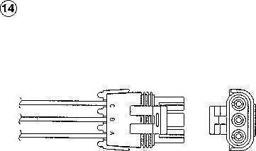 NGK 91204 - Lambda Sensor www.parts5.com