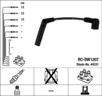 NGK 44331 - Ignition Cable Kit www.parts5.com